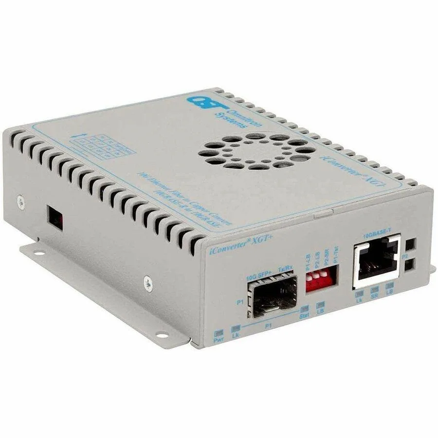 Kensington Kensington ICONVERTER XGT+ 10GBASE-T 10 Gigabit SFP+ RJ45 DC Switch Module — product photo