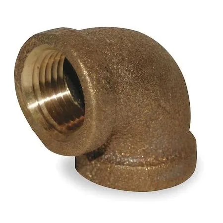 Brass 90 degree elbow with female threaded ends