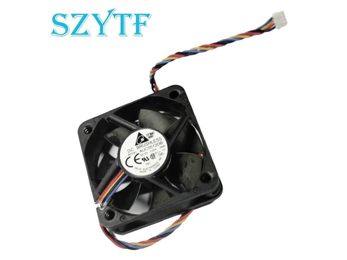 Fans Fans 5015 AUC0512DB 12V .27A 4Wire 50x50x15mm case fan — product photo