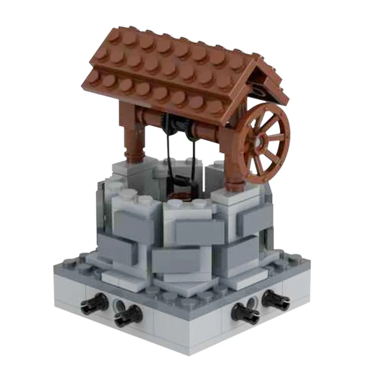 ZITIANYOUBUILD ZITIANYOUBUILD 109 Medieval Water Well 109 Pieces Educational Building Set — product photo