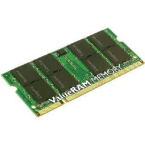 Kingston Technology Corp. Kingston Technology Corp. KTL-TP667/1G 1GB DDR2 667 (PC2 5300) 200-Pin SO-DIMM memory upgrade — product photo