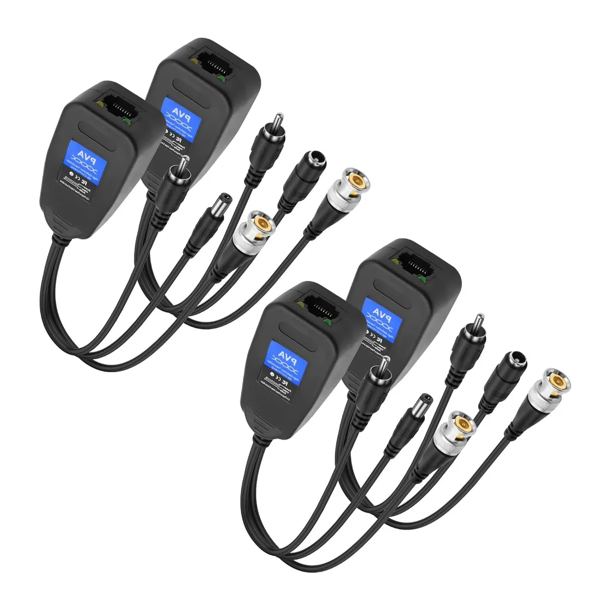 Boxwave Boxwave Audio Adapter BNC to RJ45 2 Pairs 16cm 12-36V — product photo
