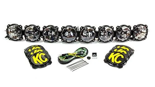 KC Hilites KC Hilites Fog Lights Driving Lights High Output Low Amperage Draw Modular Beam Optics 23.00 lbs — product photo