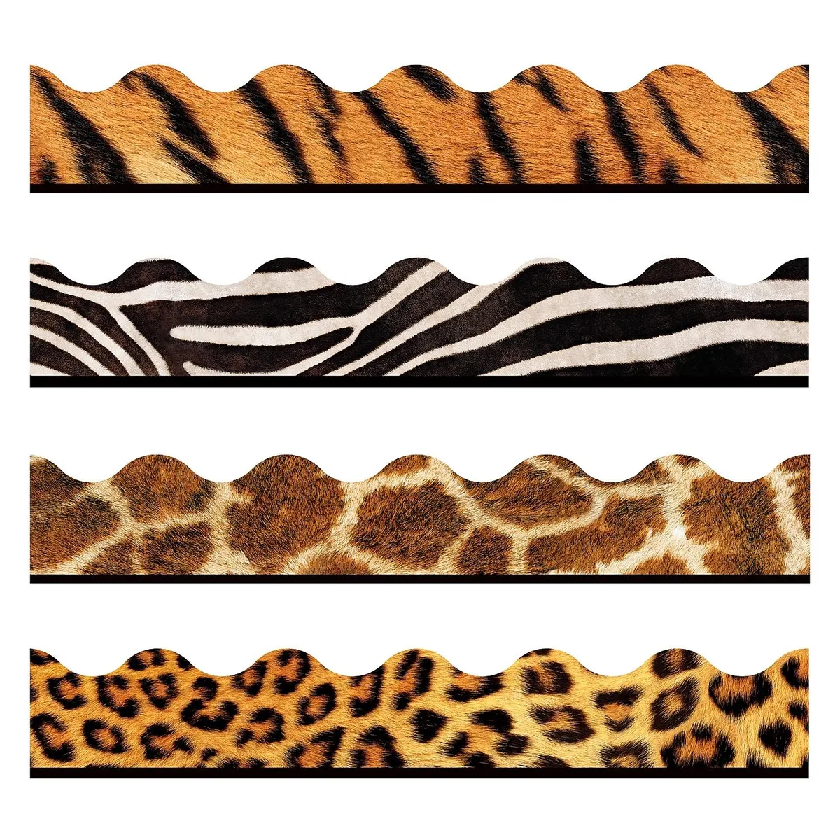 TREND Enterprises Inc. TREND Enterprises Inc. TEPT92917 Animal Print Trimmers 156 ft 2.25 in W — product photo
