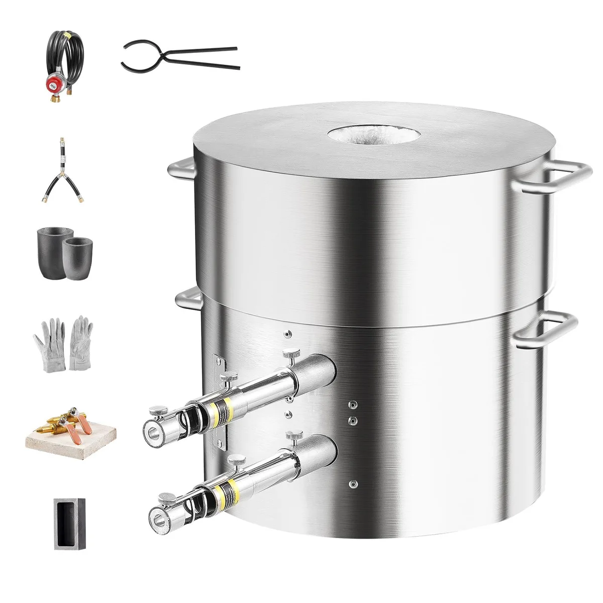 VEVOR VEVOR Propane Melting Furnace Kit 16KG 35lbs Dual Burner — product photo