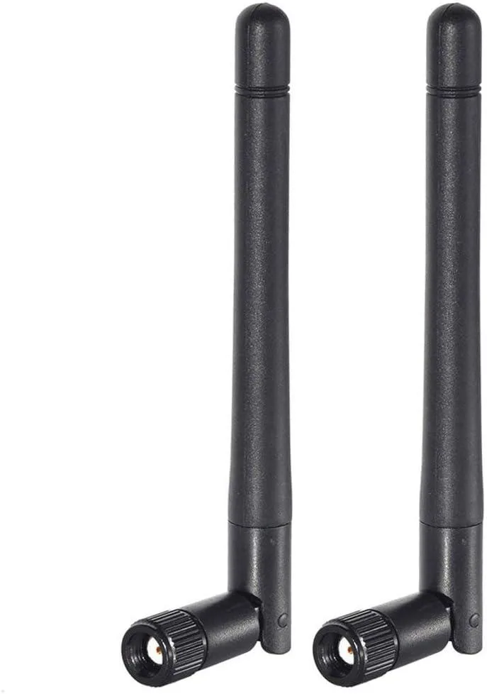 KEHIPI KEHIPI Dual Band 2.4/5.8 GHz 3 dBi RP-SMA Male Antenna 2-Pack — product photo
