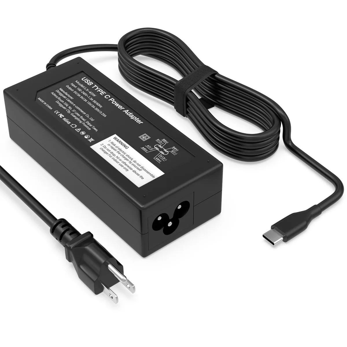  GKLSPL LX-45W USB-C 45W AC Adapter — product photo