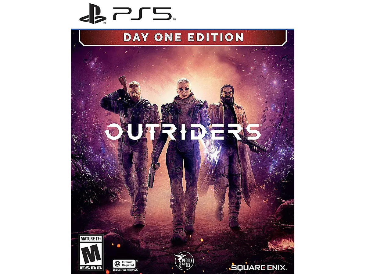 SQUARE ENIX USA SQUARE ENIX USA 92430 Outriders Day One Edition ps5 video game — product photo