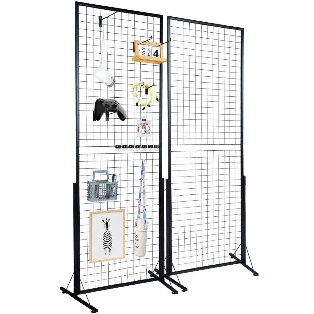 VEVOR VEVOR 24.29x67.56in Gridwall Tower 2-Pack T-Base — product photo