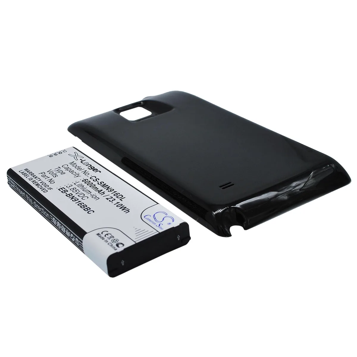 Cameron &amp; Co Cameron &amp; Co DS-CS-SMN916DL cell phone battery 6000mAh 3.85V — product photo