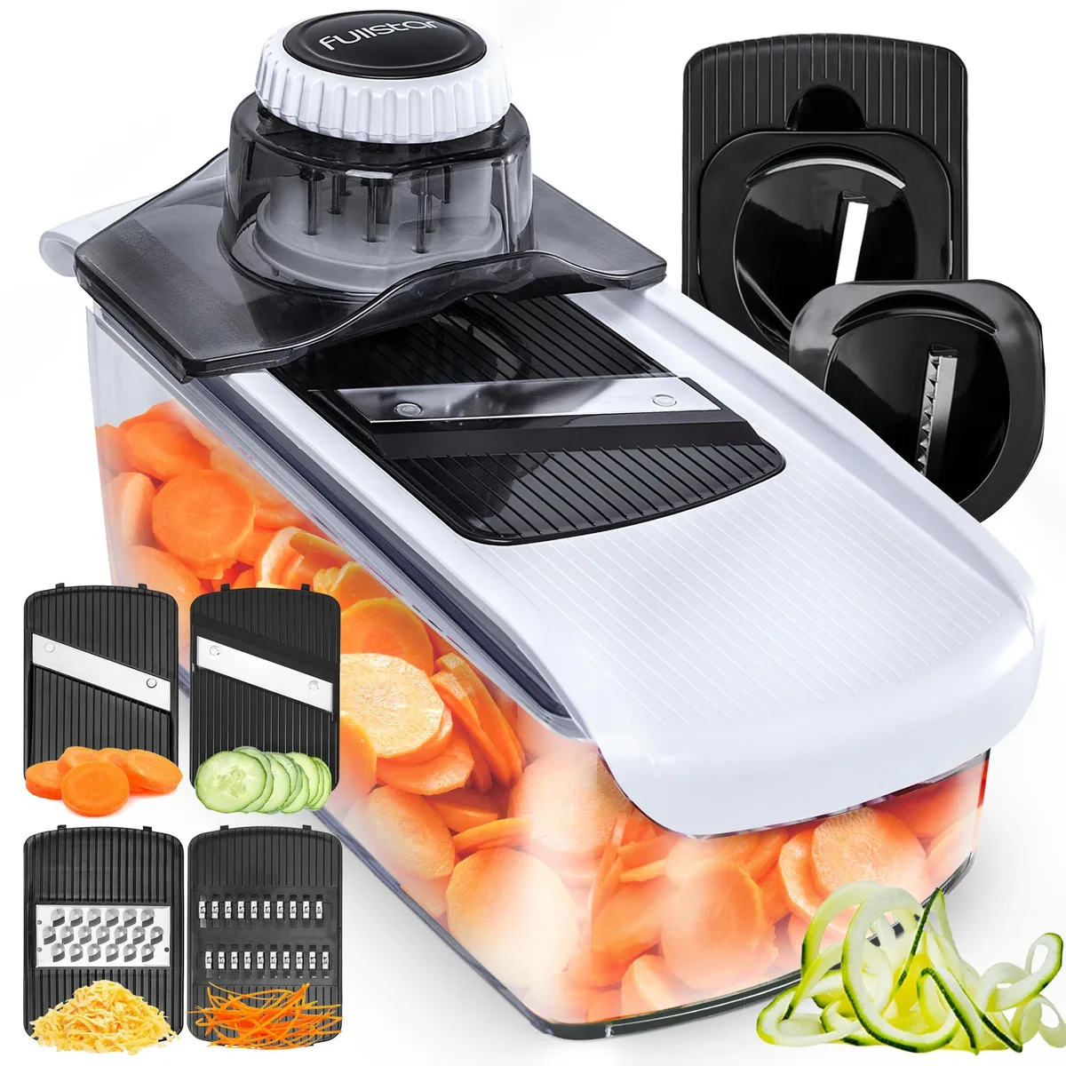 Fullstar FS6MS Mandoline Slicer 6 in 1 White — product photo