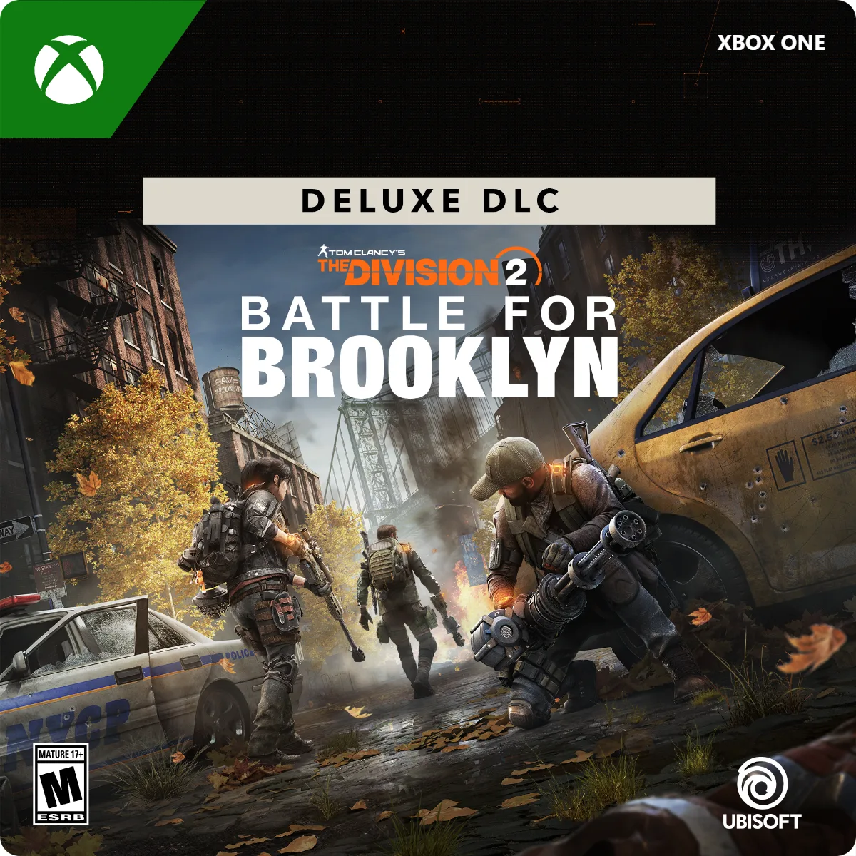 Ubisoft Ubisoft 7D4-00744 Tom Clancy’s The Division 2 Battle for Brooklyn Deluxe DLC downloadable game — product photo