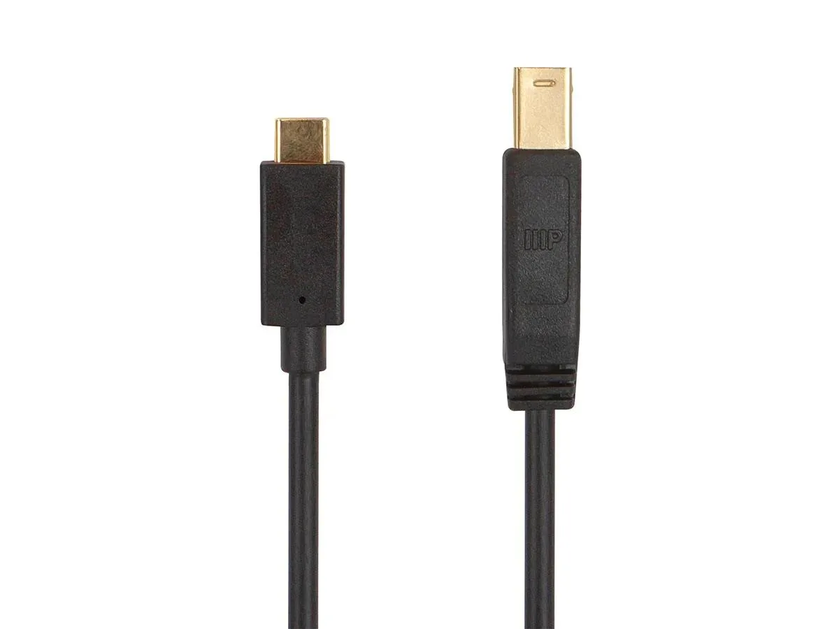 Monoprice Inc. Monoprice 138612 USB 3.0 Type-C to Type-B cable 1.5 ft black — product photo