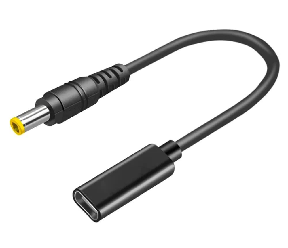KEHIPI KEHIPI SBTJ006 USB-C female to DC 5.5x2.5mm 20V cable — product photo
