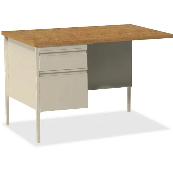 Lorell Lorell 60923 Left Pedestal Return 42x24x29 Putty Oak — product photo