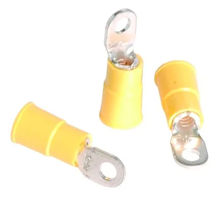 3M 3M RV10-10Q Ring Terminal #10 Stud 10 AWG 1000 V Vinyl Insulated — product photo