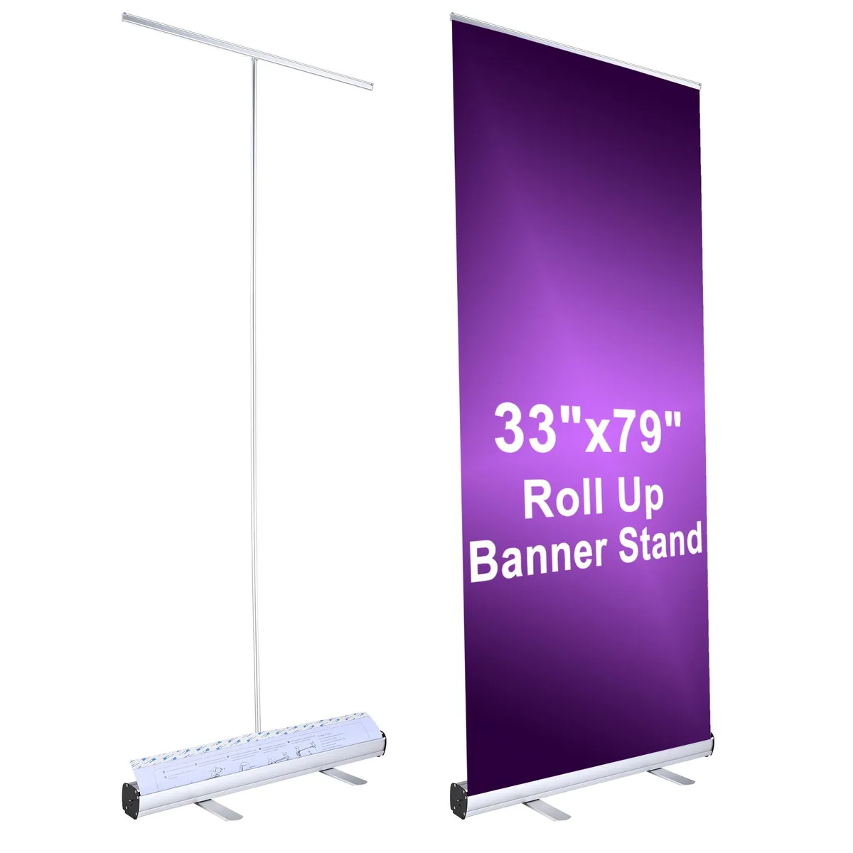 Yescom USA, Inc. Yescom USA, Inc. 35BNS002-3379 Retractable Banner Stand 33" x 79 — product photo