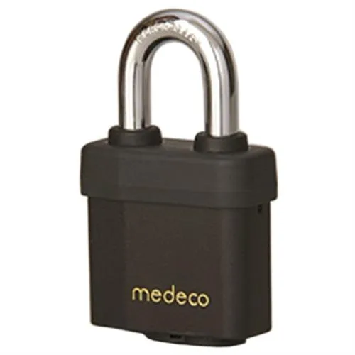 Medeco Medeco 54-71500-00 54 System All Weather Padlock 7/16" x 1-3/8" 00 Keyway — product photo
