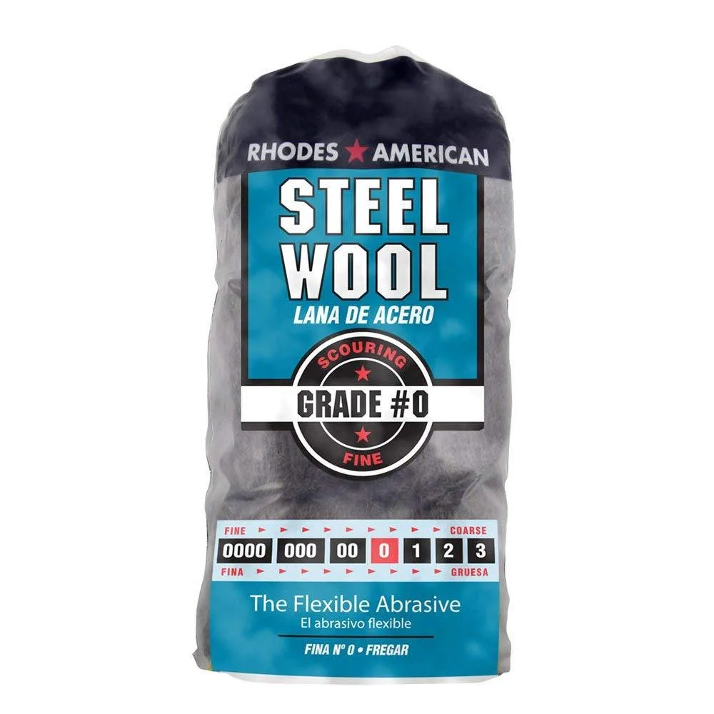 Box of twelve fine grade steel wool pads