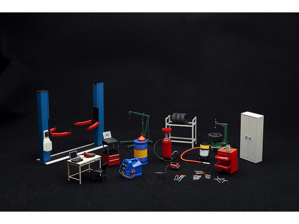 Autoart Autoart Garage Kit Set Version 2 1/18 Scale — product photo