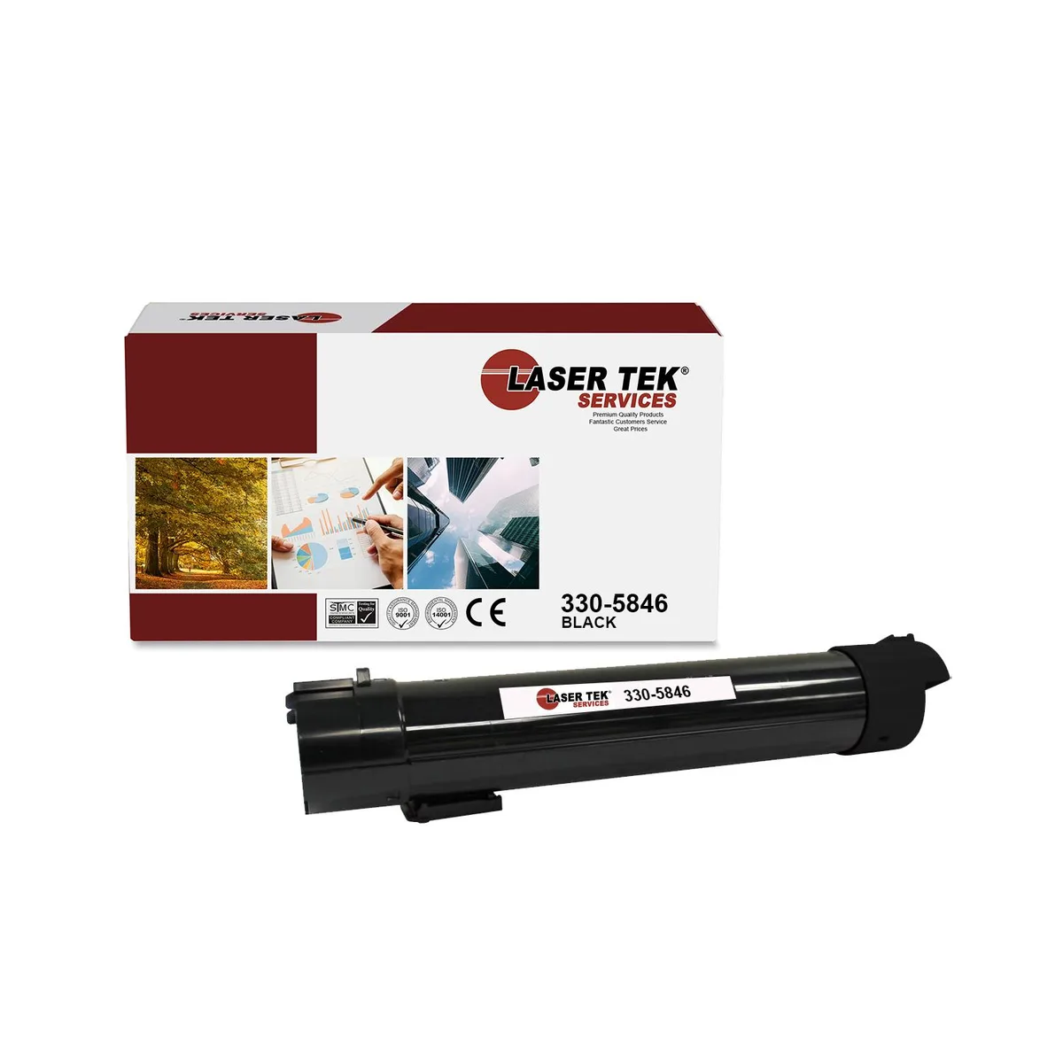 Laser Tek Services Laser Tek Services 330-5846 Black Toner Cartridge 18000 Pages — product photo