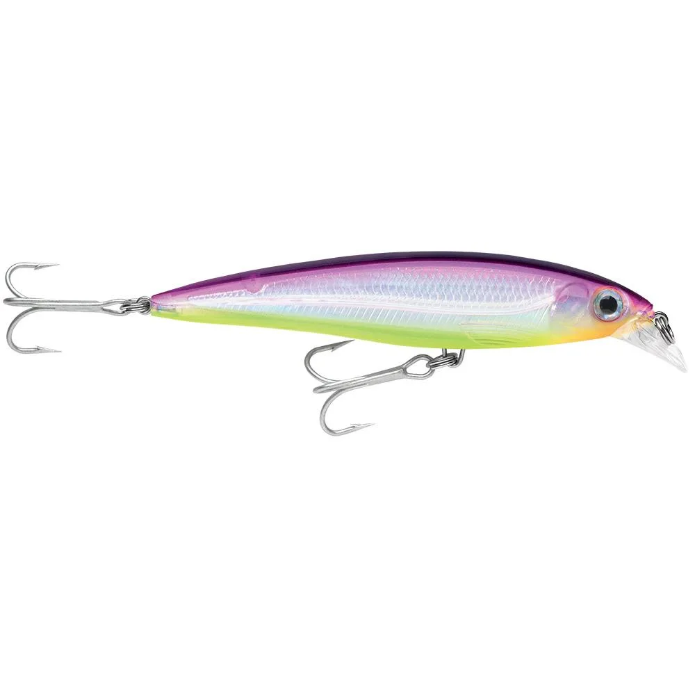 Rapala Rapala X-Rap Saltwater 3-1/8" Purple Chartreuse marine electronic — product photo