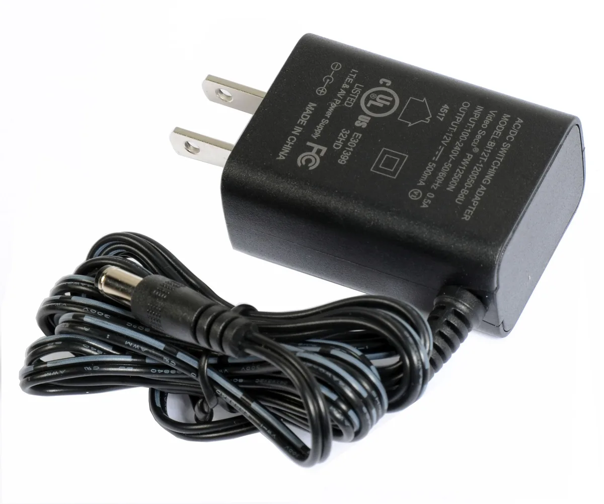 VideoSecu VideoSecu PW12500N-A1 12V 500mA Surveillance Accessory — product photo