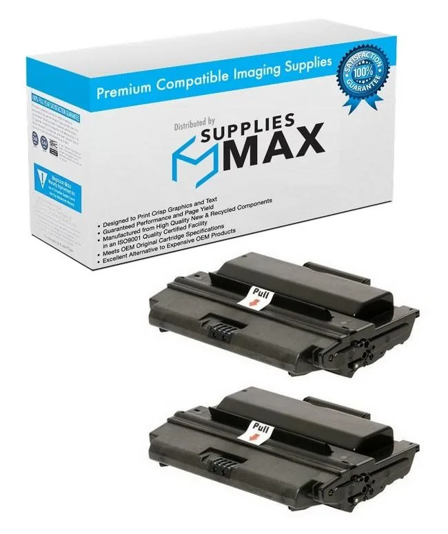 SuppliesMax SuppliesMax 2HY2335 Black Toner Cartridge 2-Pack 6000 Pages — product photo