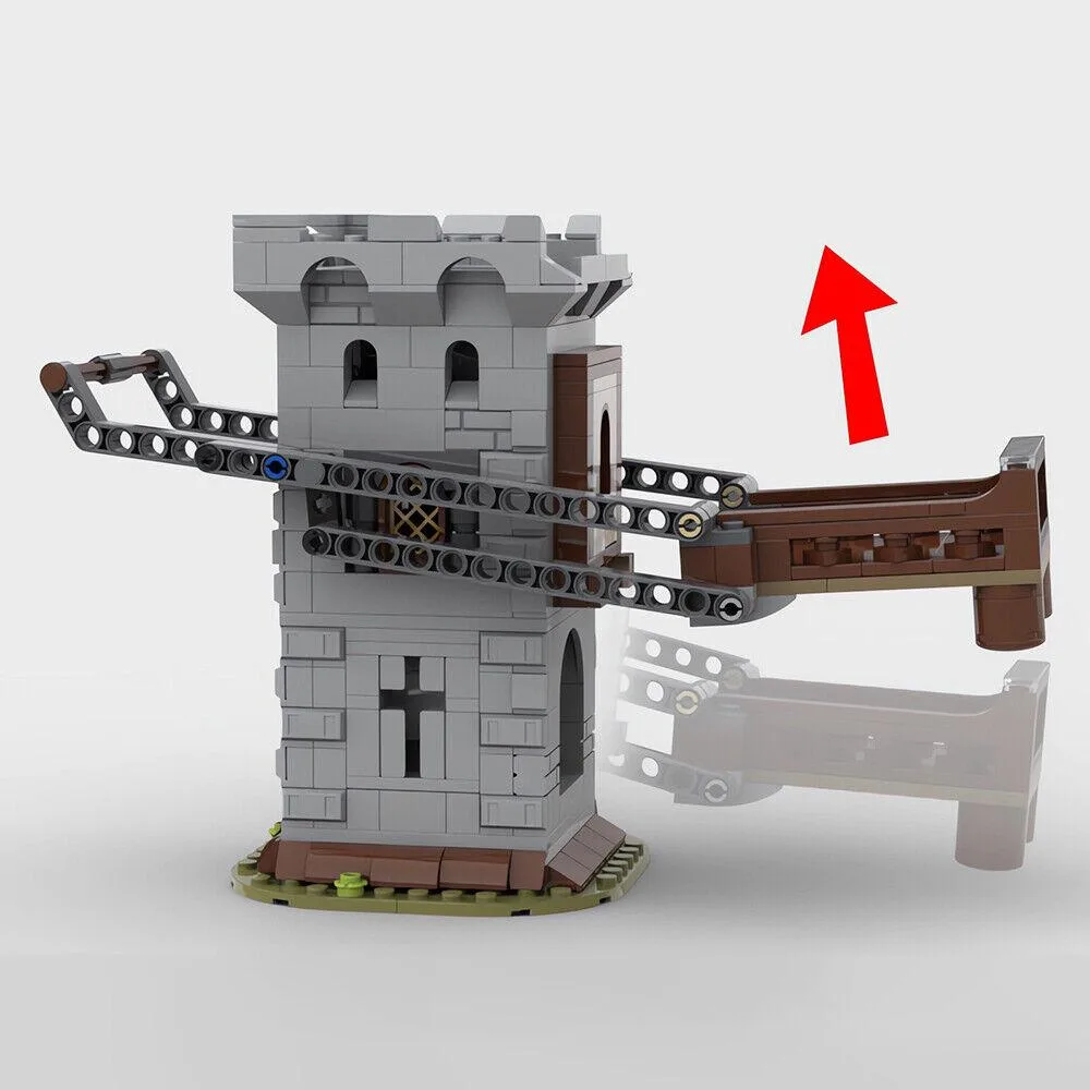 ZITIANYOUBUILD ZITIANYOUBUILD Mechanical Sieve Tower 473 Pieces MOC — product photo