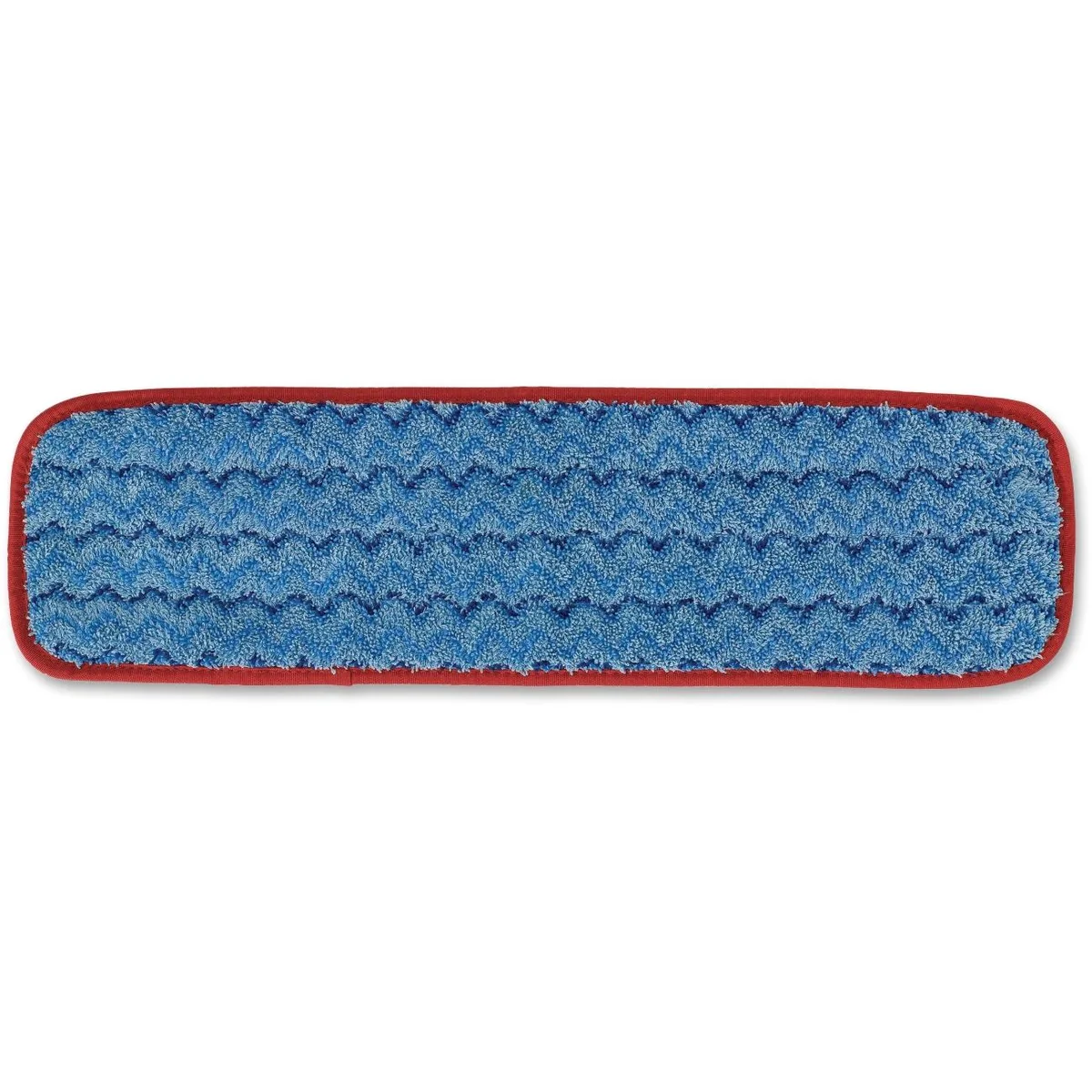 Rubbermaid Rubbermaid Q410BLCT Microfiber 18" Damp Mop Blue 12/Carton — product photo