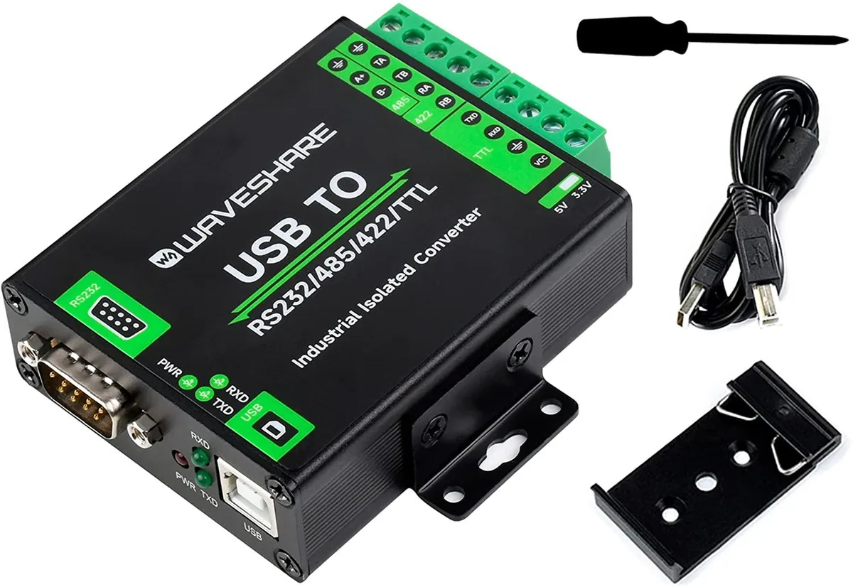 WaveShare WaveShare USB to RS232/485/422/TTL Converter FT232RNL Isolated — product photo