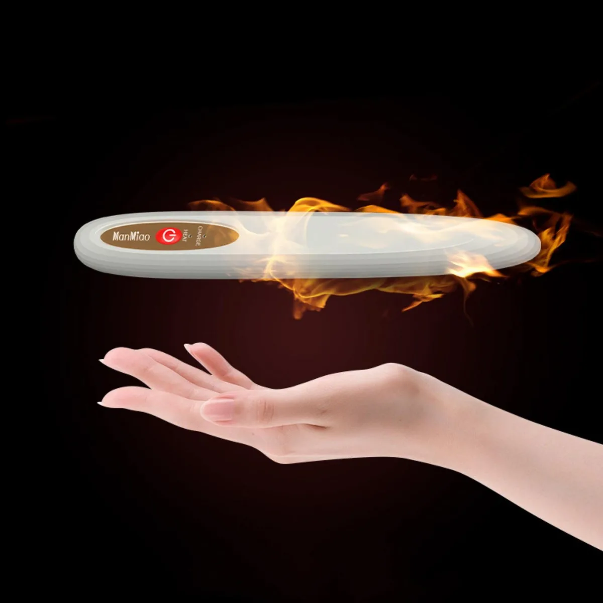 NUHUi NUHUi 2024 Cordless Gas Wall Heater 46 Control 7.9in — product photo