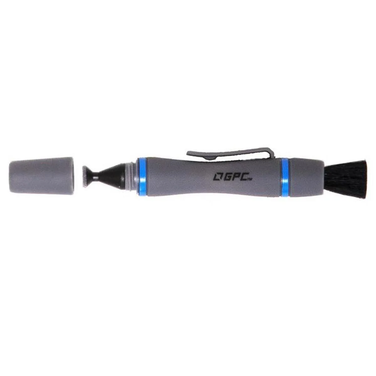 Pen-style lens cleaner with retractable brush, carbon tip, 3.74 inches long