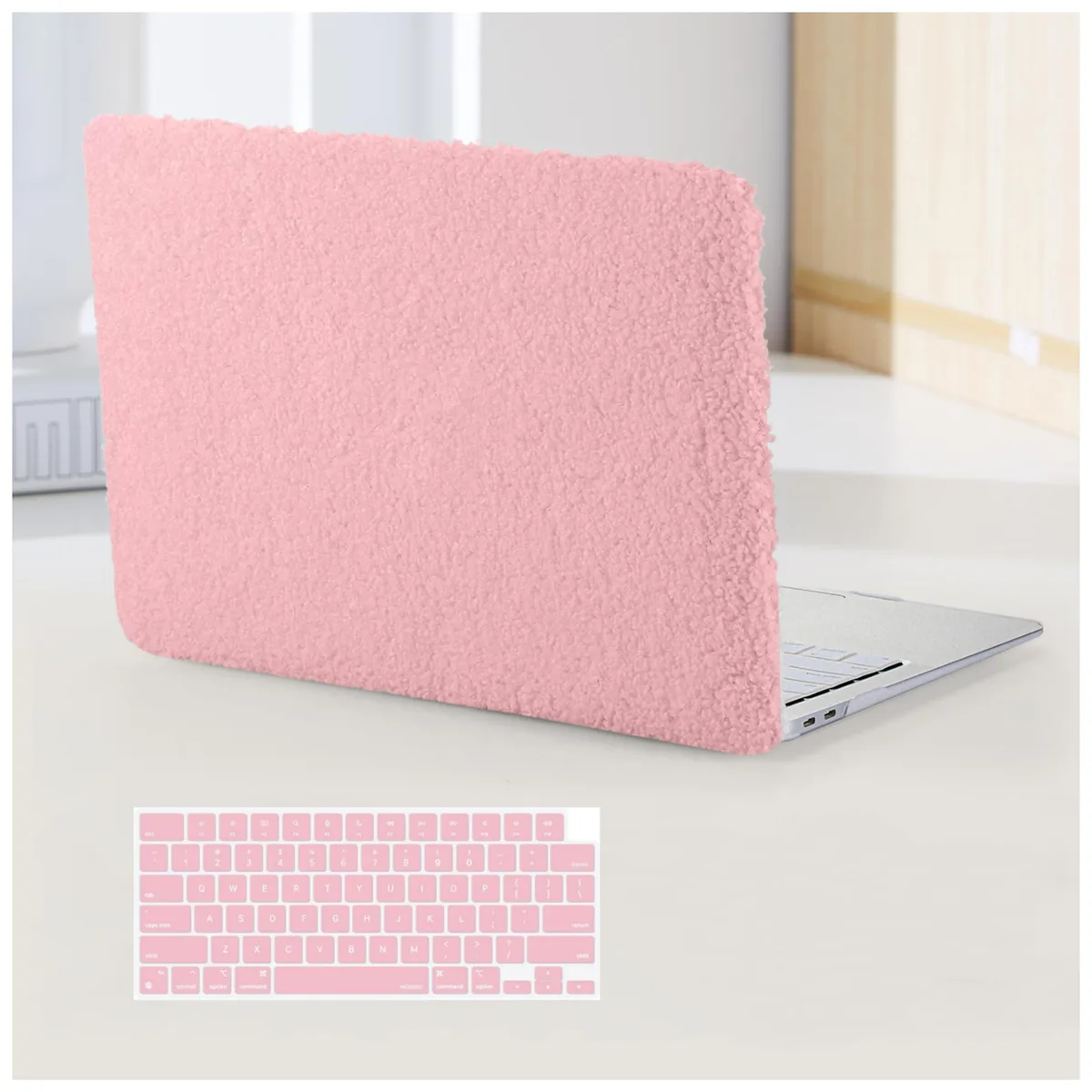 BoYata BoYata 2 in 1 Accessory MacBook Air 15 inch 2023-2026 Pink — product photo