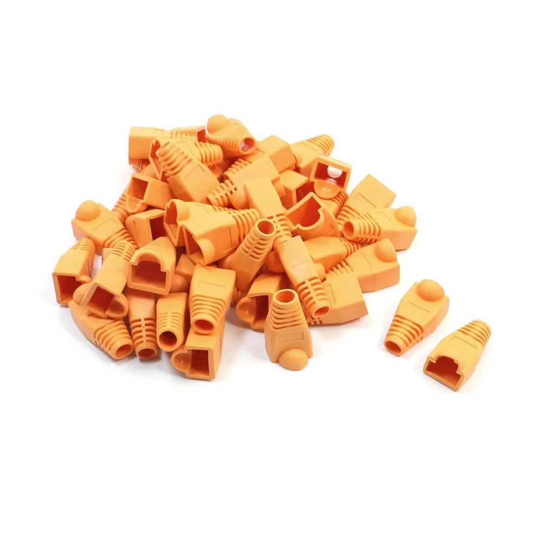 Logico Logico RJ45 Strain Relief Boots Orange 100 pcs — product photo