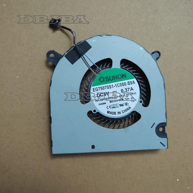 DBTLAP DBTLAP Laptop Cooling Fan For DELL G3-3590 EG75070S1-1C060-S9A DC5V 0.37A — product photo
