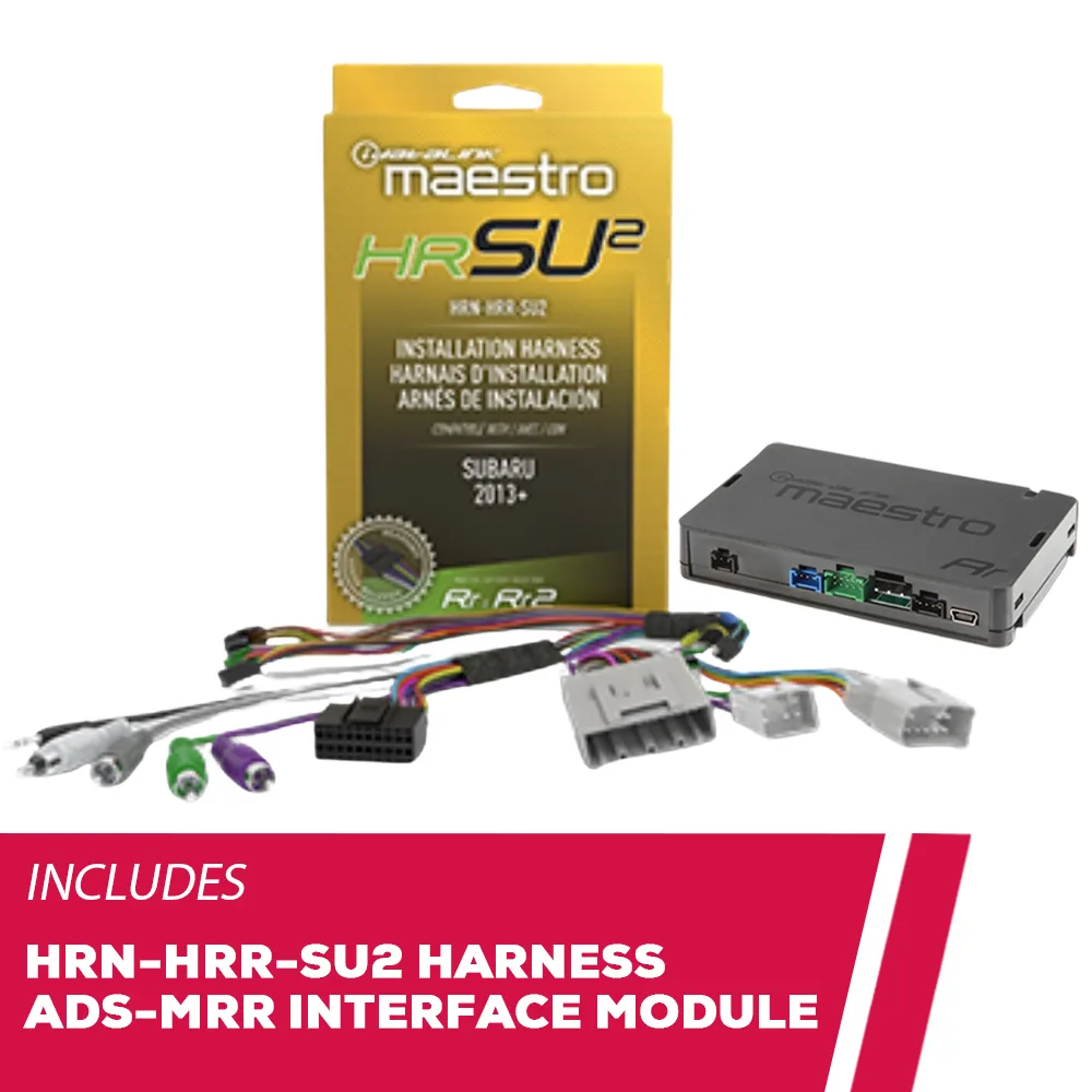iDatalink iDatalink HRN-HRR-SU2 Radio Replacement Harness for Subaru 2012-2021 — product photo