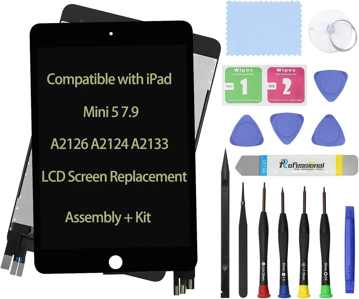 NUOLAISUN NUOLAISUN 7.9" LCD Screen iPad mini 5 A2124 A2126 A2133 Black — product photo