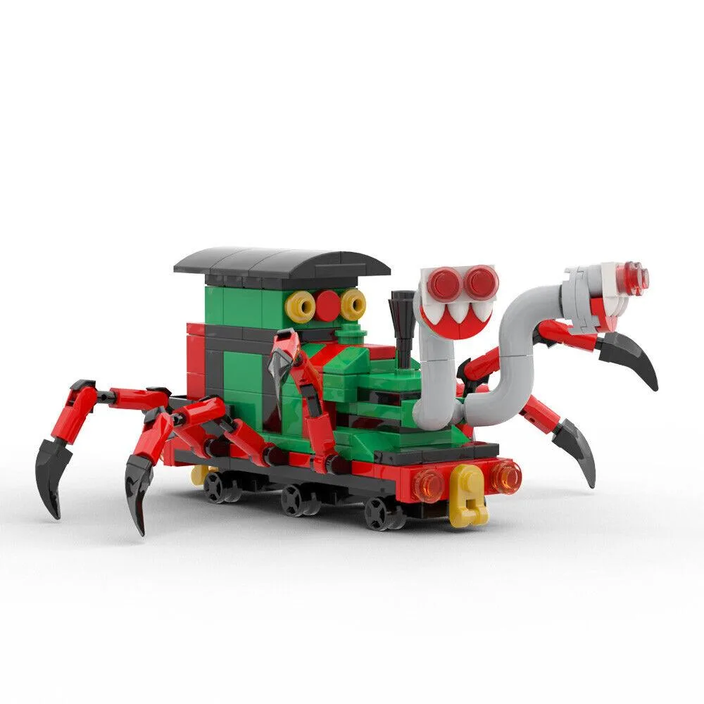 ZITIANYOUBUILD ZITIANYOUBUILD Mutated Green Spider Train 190 Pieces Educational Building Set — product photo