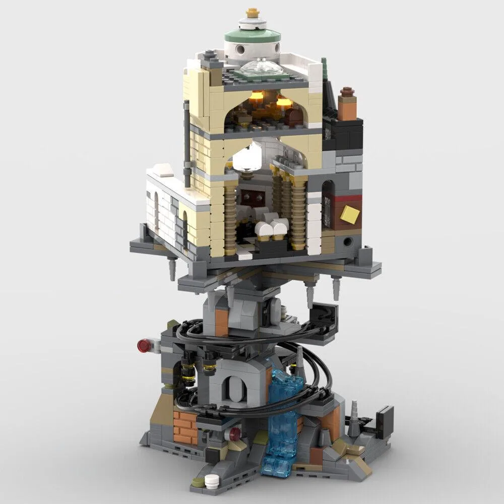 ZITIANYOUBUILD ZITIANYOUBUILD MOC-156780 Bank and Mine Building Set 1196 Parts — product photo