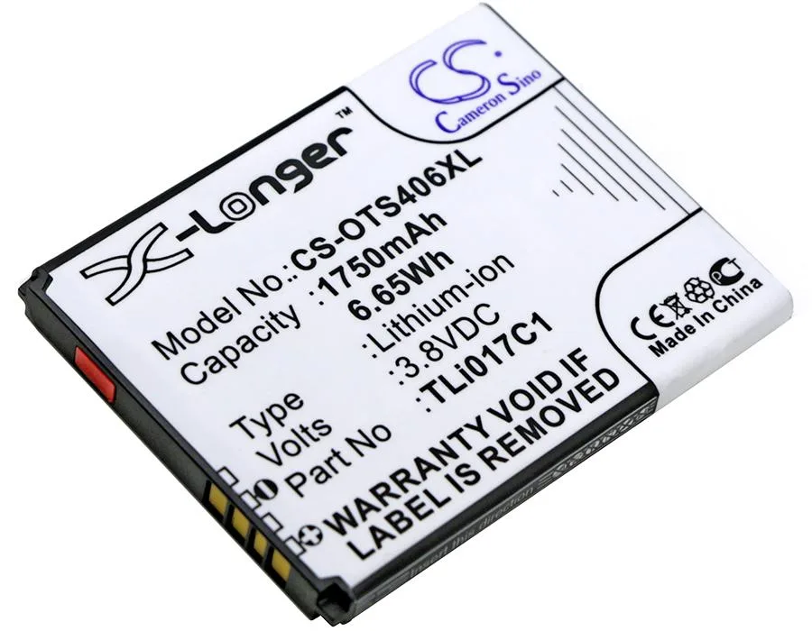 Estry Estry Standard Battery 1750mAh 3.8V for Jitterbug Flip 4043SJ Lively Flip 4053 — product photo
