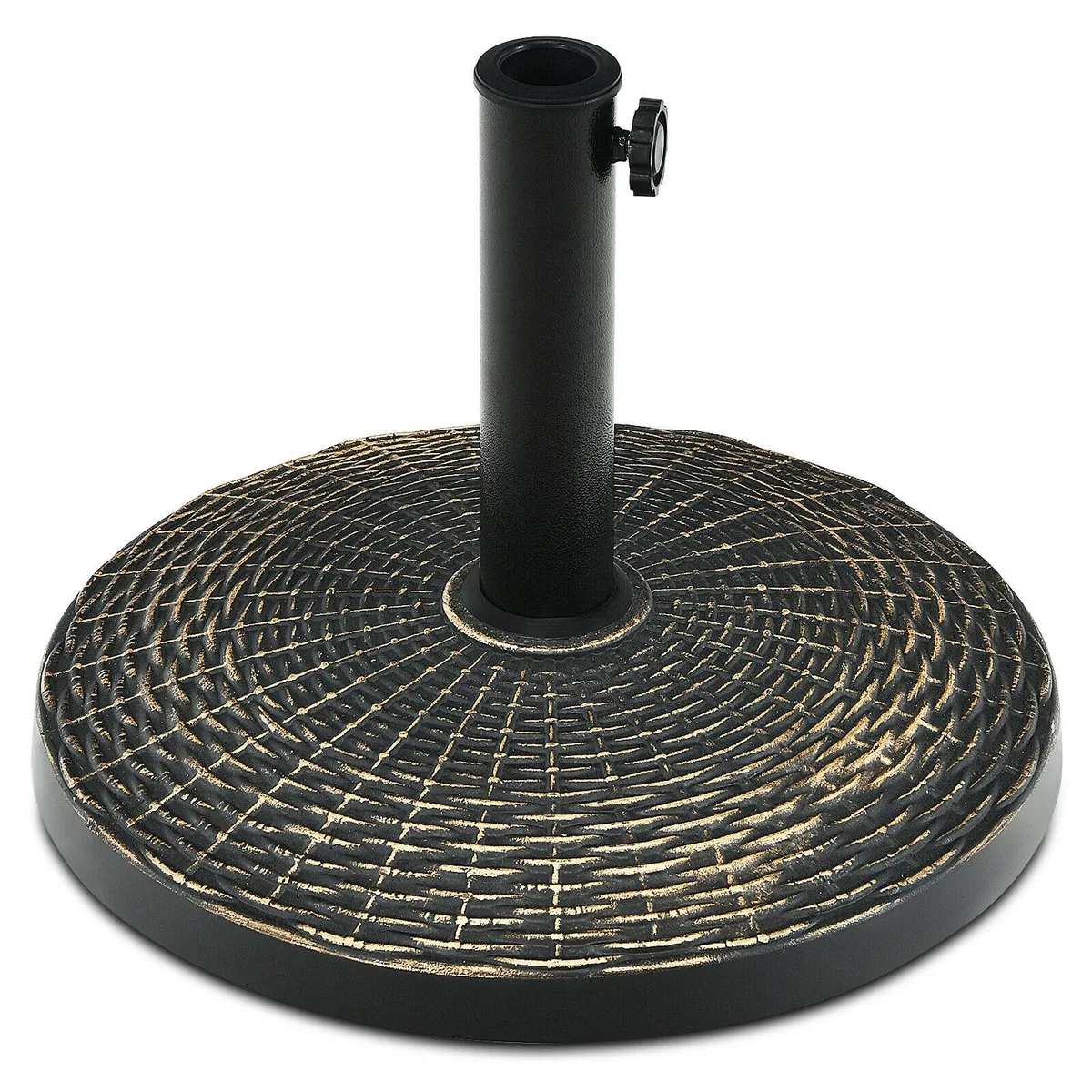 SlickBlue SlickBlue 27 lbs Bronze Patio Umbrella Base Stand — product photo