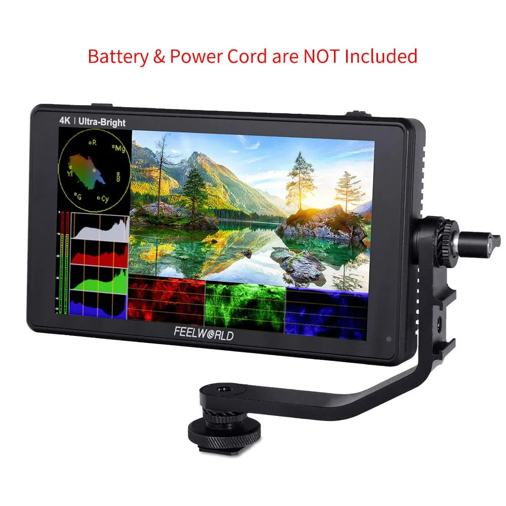 Feelworld Feelworld LUT6 6 Inch 2600nits HDR 3D LUT Touch Screen Field Monitor — product photo
