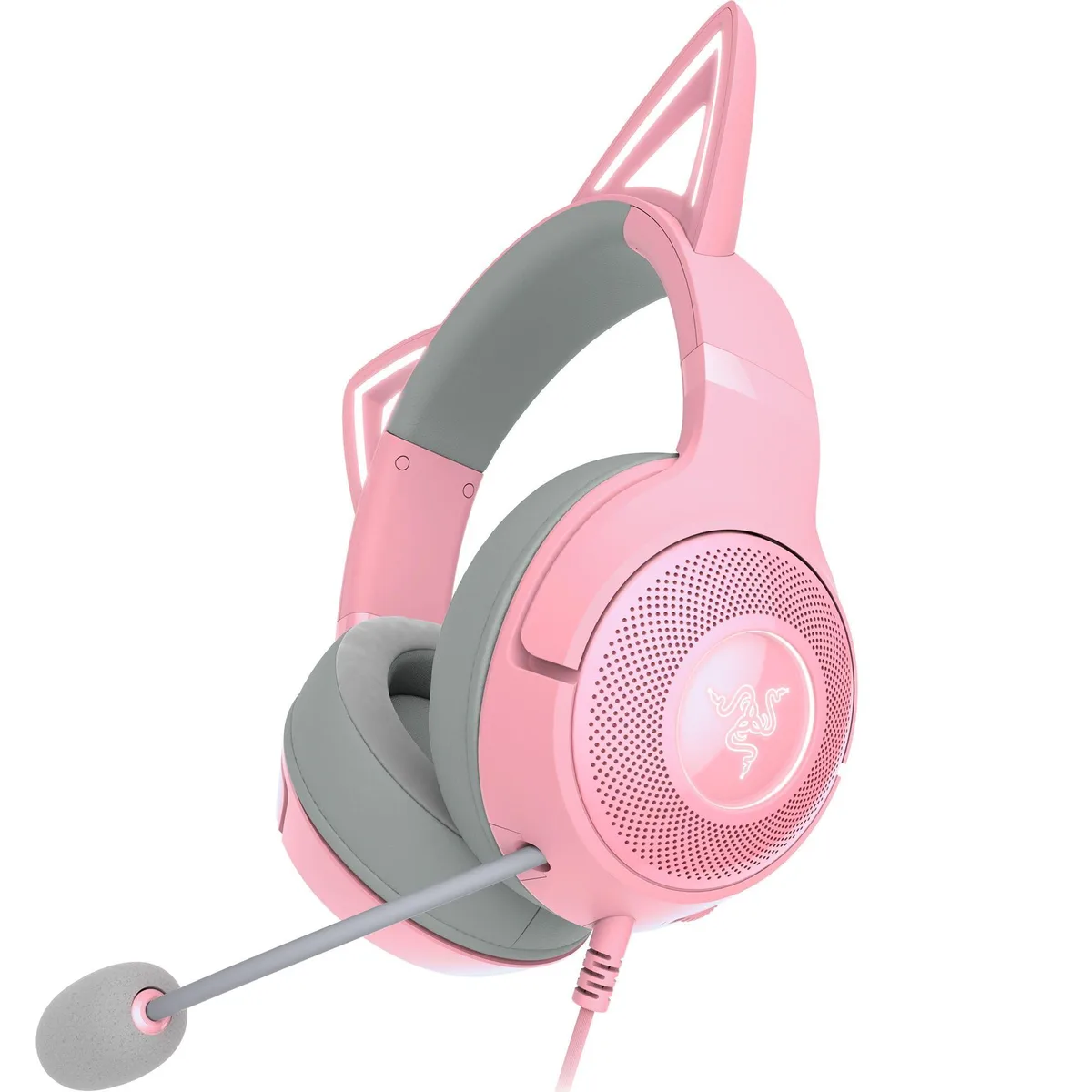  Razer Kraken Kitty V2 USB Headset Pink 40mm 7.1 16.8M RGB — product photo