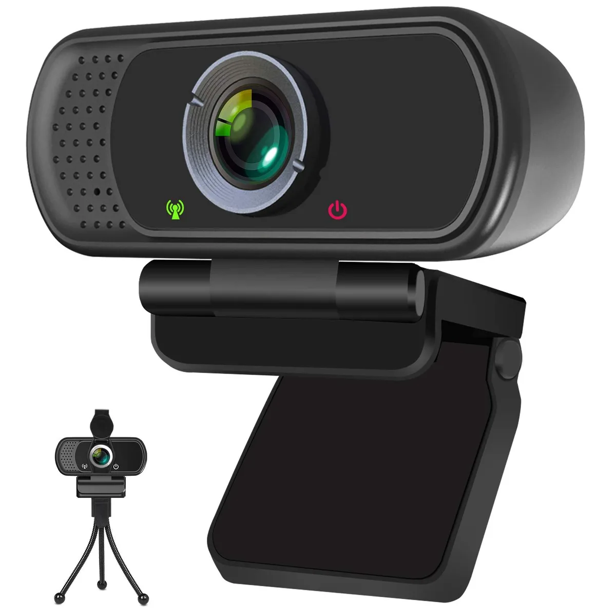 KEHIPI KEHIPI 1080P Webcam with Privacy Shutter and Tripod — product photo