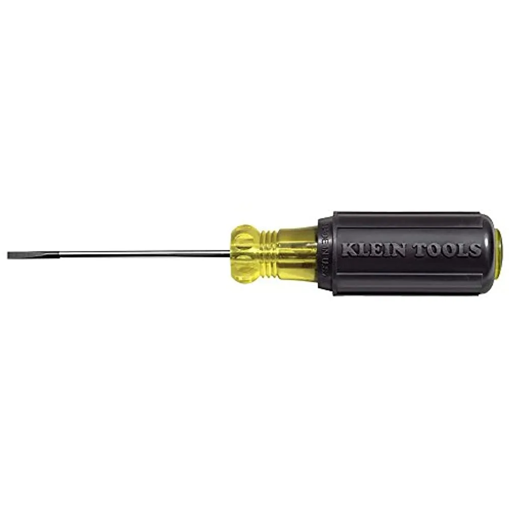 Klein Tools Klein Tools 612-4 Terminal Block Screwdriver 1/8 in 4 in hand screwdriver — product photo