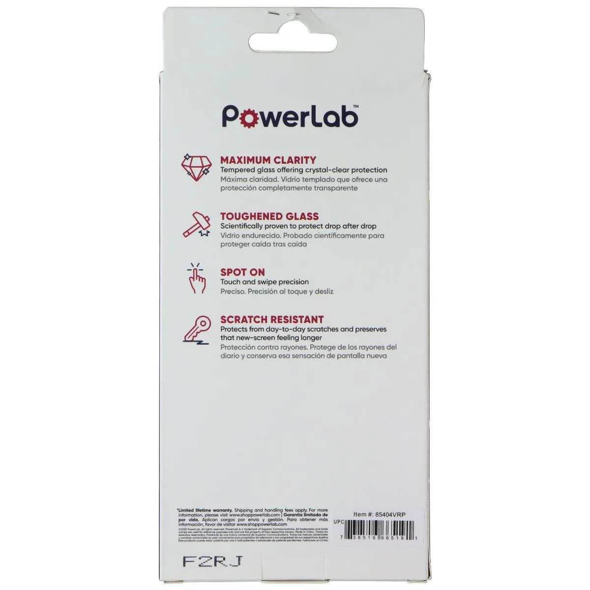 PowerLab PowerLab Tempered Glass Screen Protector for Motorola Moto G Stylus 2025 — product photo