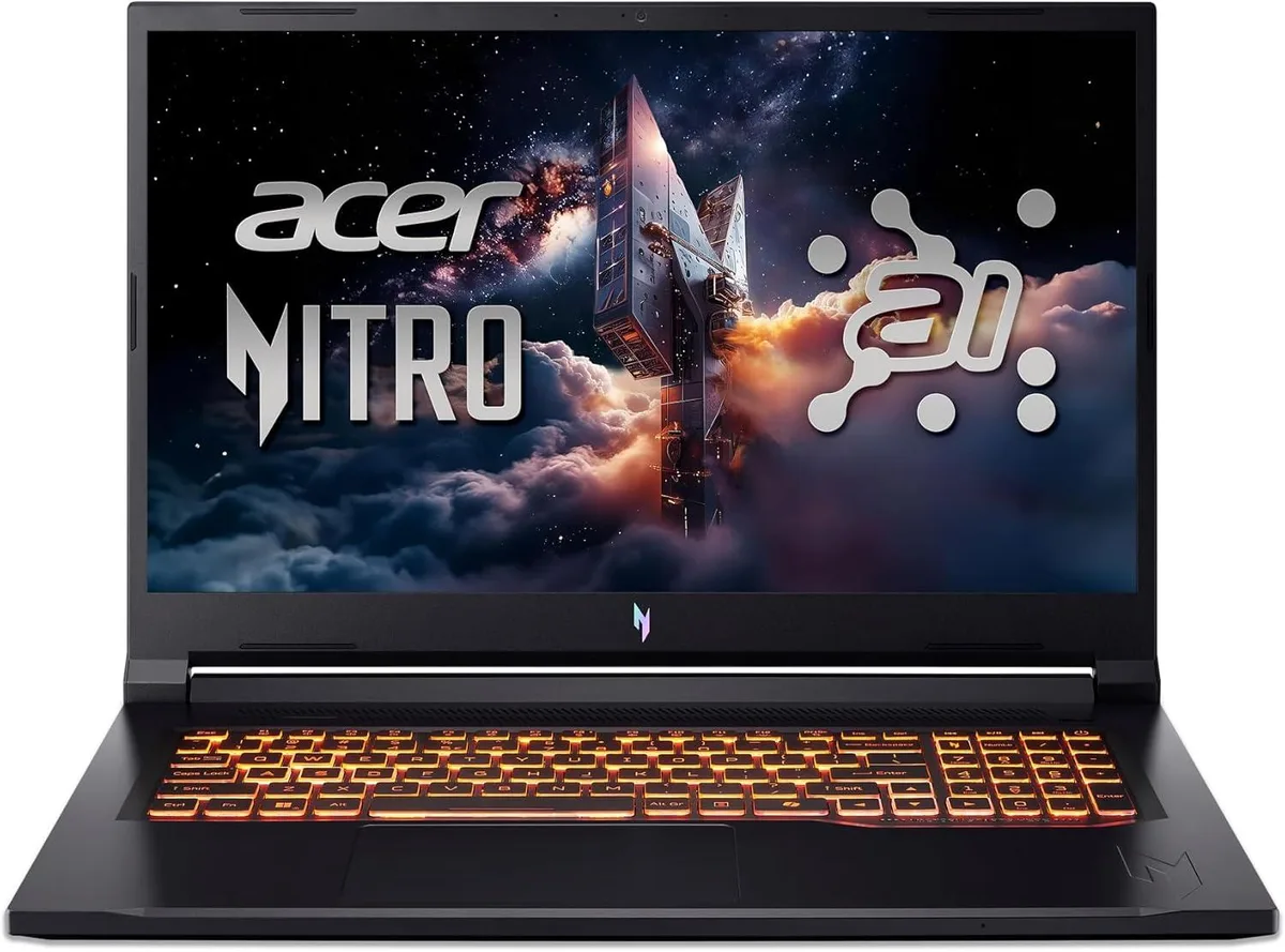 Acer America Acer America Nitro V 17 gaming laptop RTX 5060 32GB 4TB 17.3 180Hz — product photo