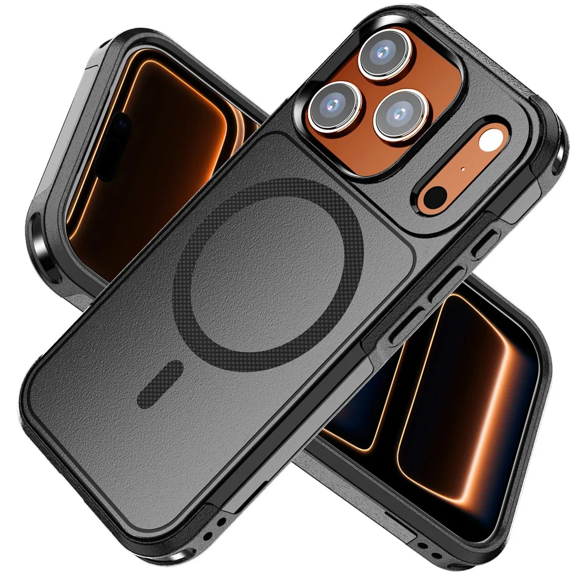 SZYG SZYG Case for Apple iPhone 17 Pro Max 6.9 Inch 2025 Black — product photo