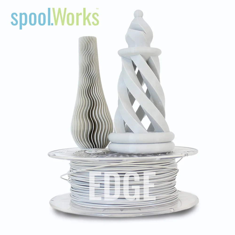 E3D Online E3D Online spoolWorks EDGE Filament 2.85mm 750g Light Grey06 3d printers accessory — product photo